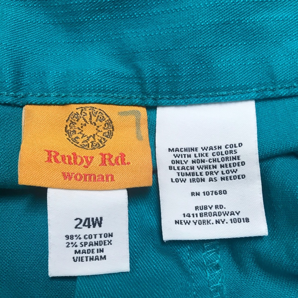 Ruby Rd pants size 24W - Picture 8 of 9